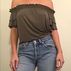 Off the shoulder top